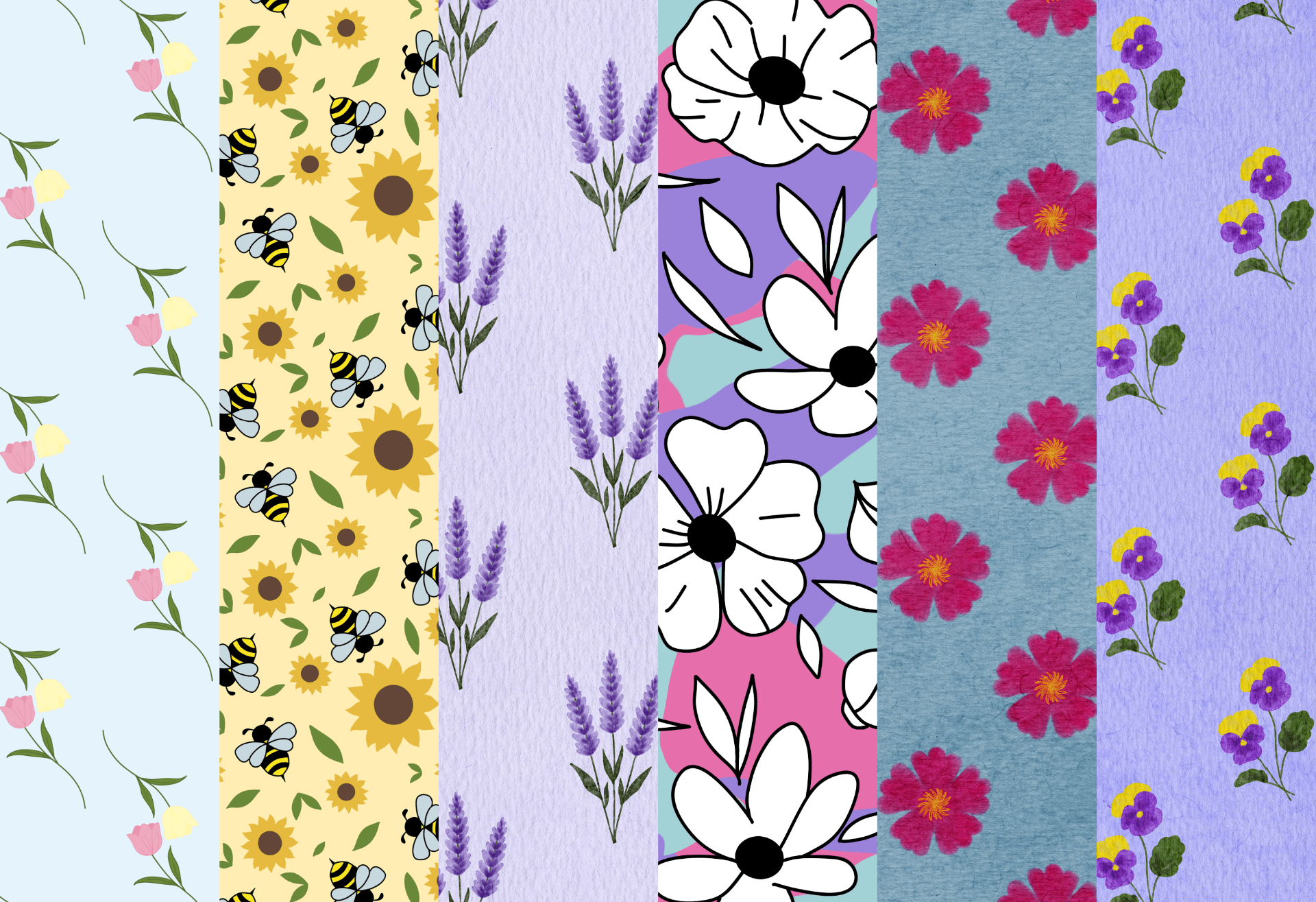 Drop 6 - Florals - Diabetes For You