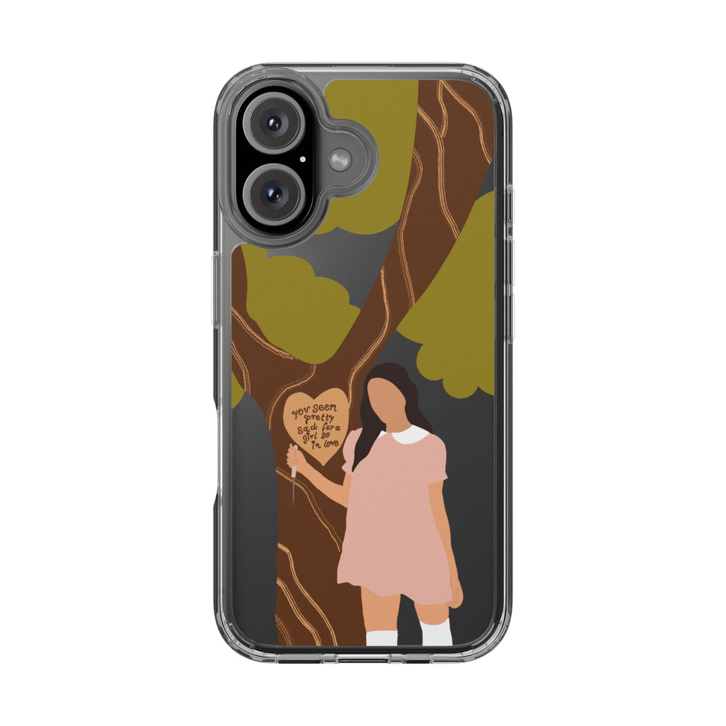 Olivia Rodrigo Girl So In Love-Inspired Transparent Phone Case (Design #3)