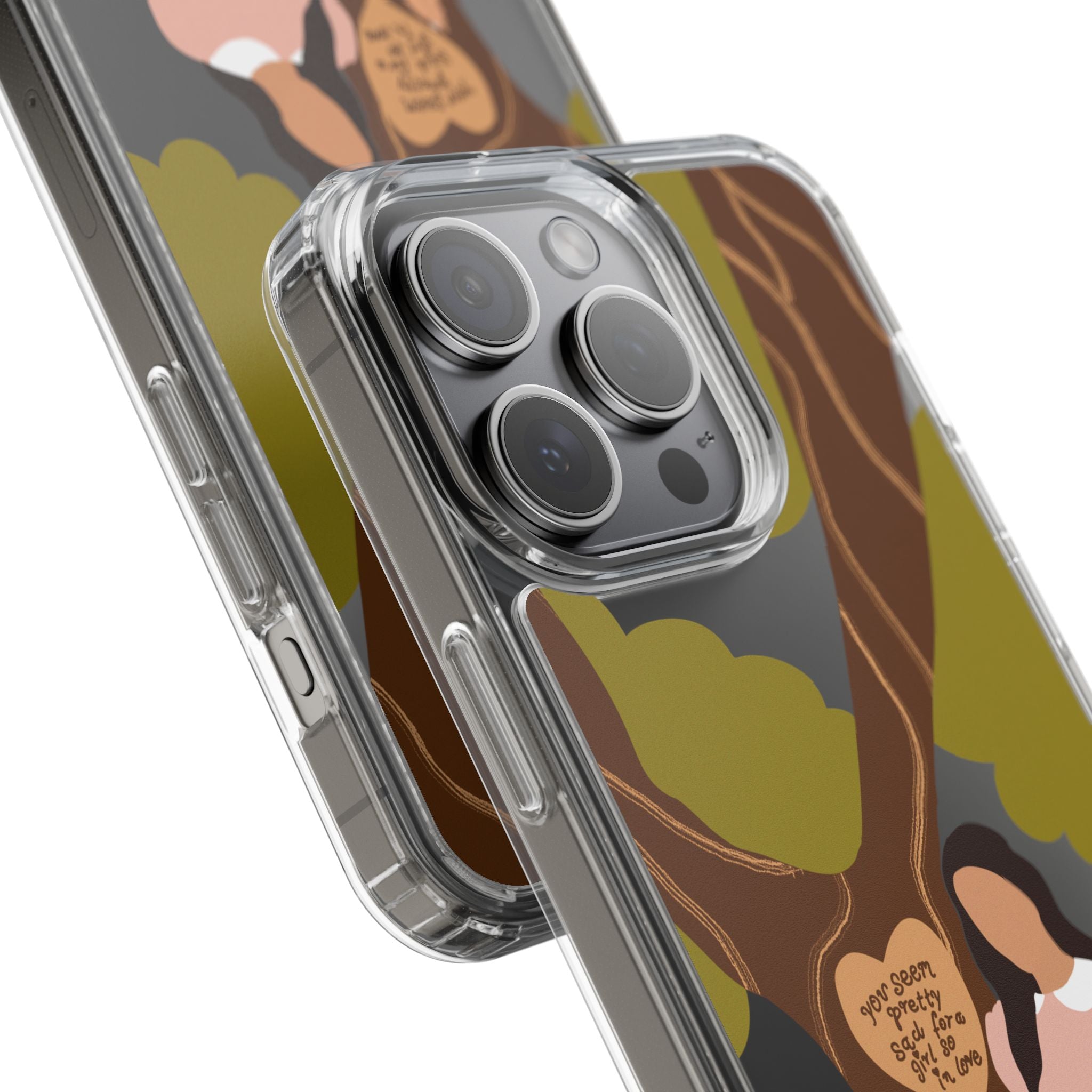 Olivia Rodrigo Girl So In Love-Inspired Transparent Phone Case (Design #3)