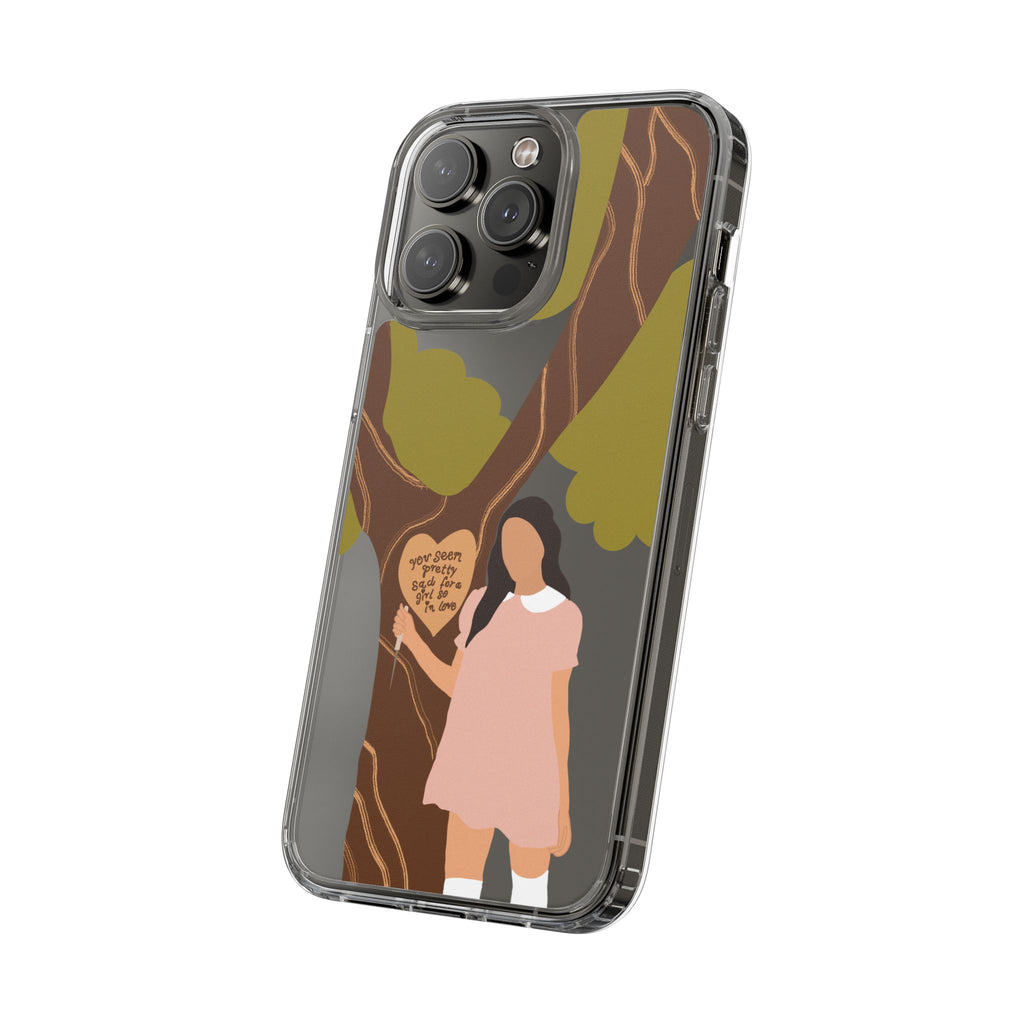 Olivia Rodrigo Girl So In Love-Inspired Transparent Phone Case (Design #3)