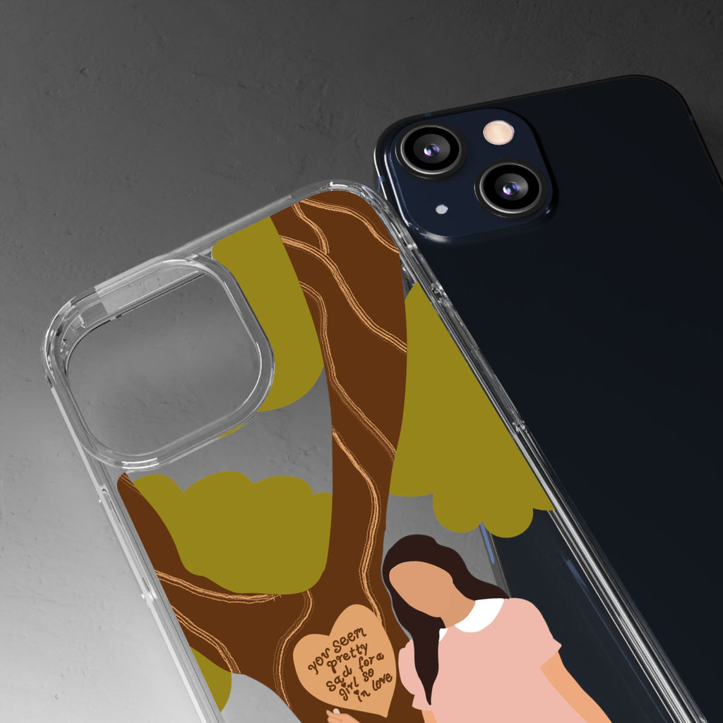 Olivia Rodrigo Girl So In Love-Inspired Transparent Phone Case (Design #3)