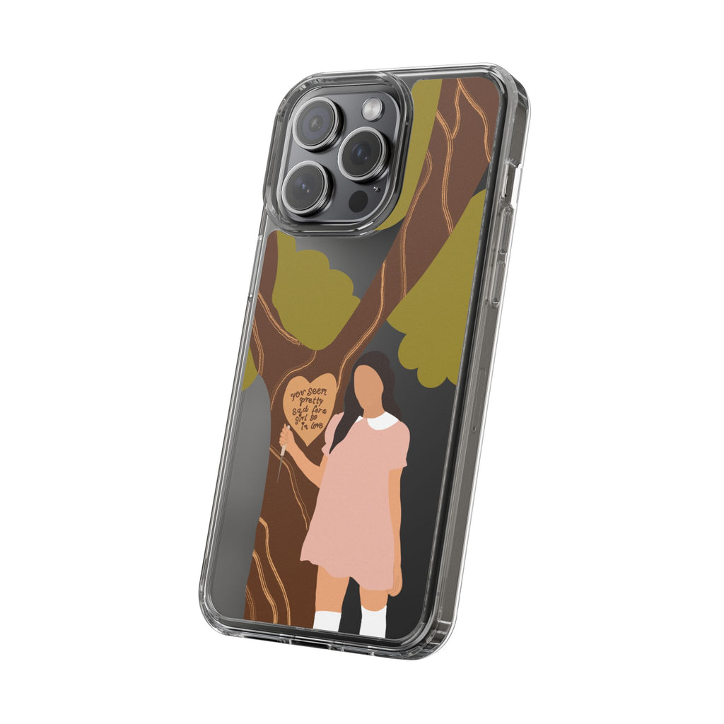Olivia Rodrigo Girl So In Love-Inspired Transparent Phone Case (Design #3)