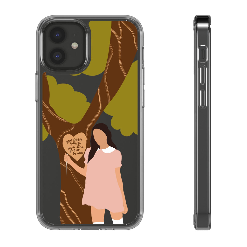 Olivia Rodrigo Girl So In Love-Inspired Transparent Phone Case (Design #3)