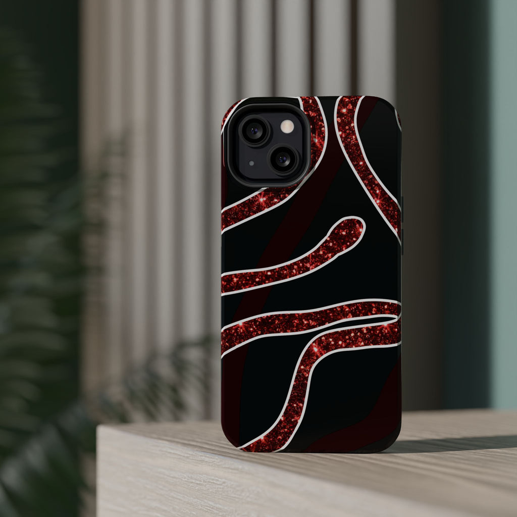 Ts Singer - Red Snake-Inspired Phone Case - Diabetes For You