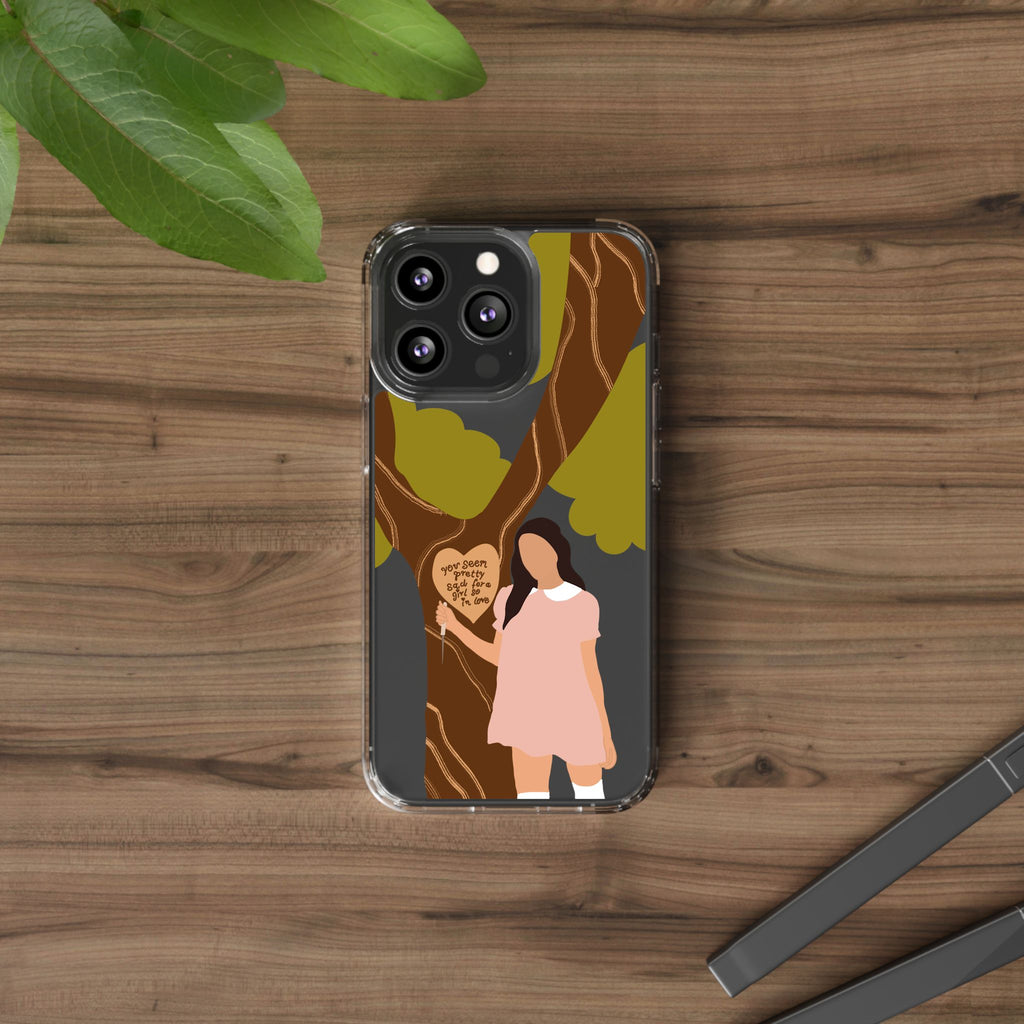 Olivia Rodrigo Girl So In Love-Inspired Transparent Phone Case (Design #3)