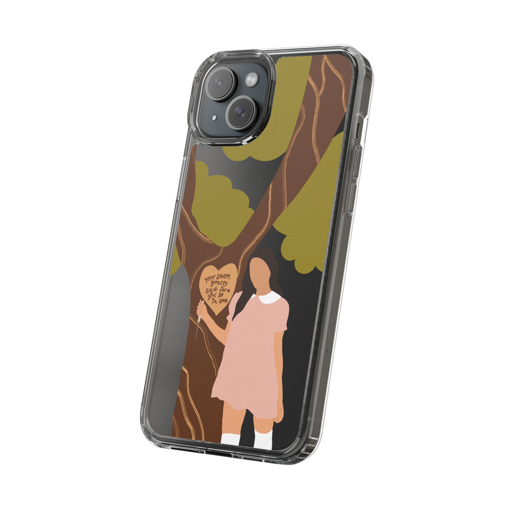 Olivia Rodrigo Girl So In Love-Inspired Transparent Phone Case (Design #3)