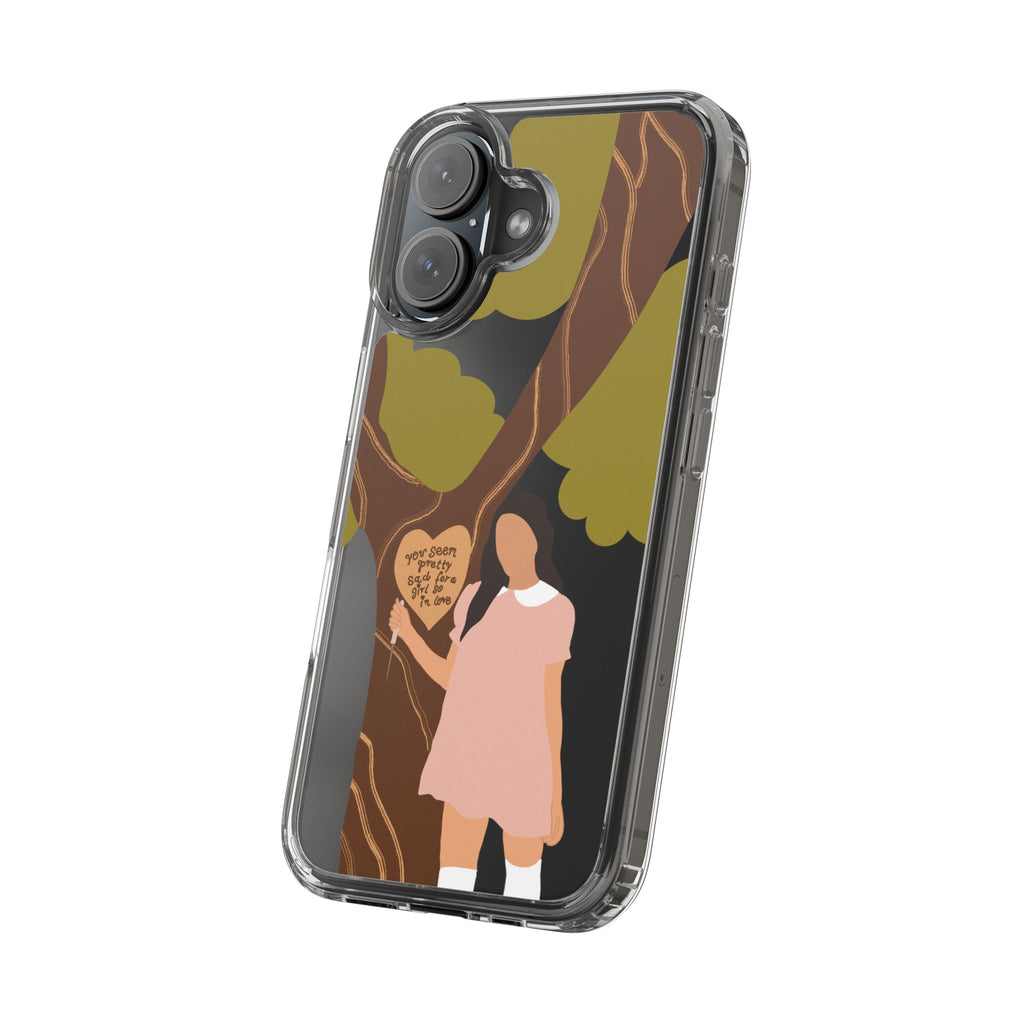 Olivia Rodrigo Girl So In Love-Inspired Transparent Phone Case (Design #3)