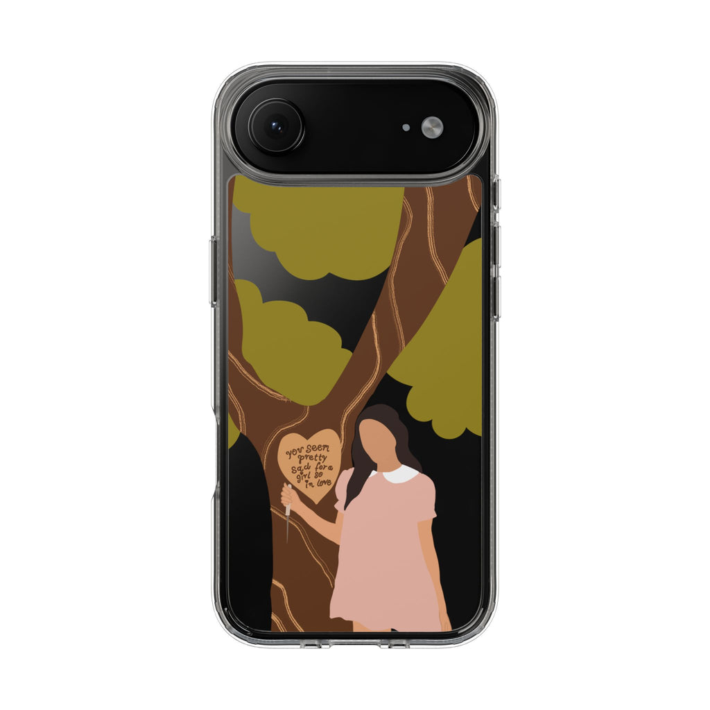 Olivia Rodrigo Girl So In Love-Inspired Transparent Phone Case (Design #3)
