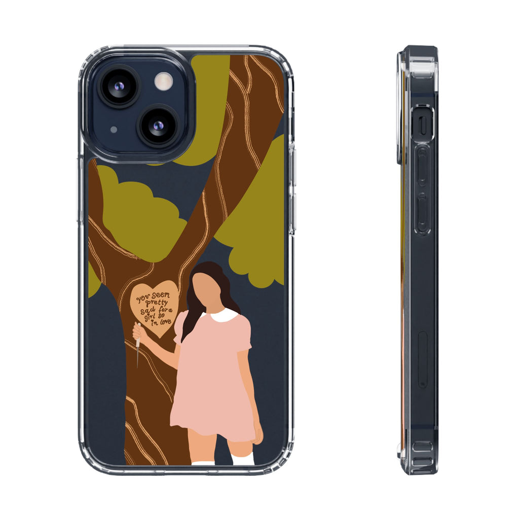 Olivia Rodrigo Girl So In Love-Inspired Transparent Phone Case (Design #3)