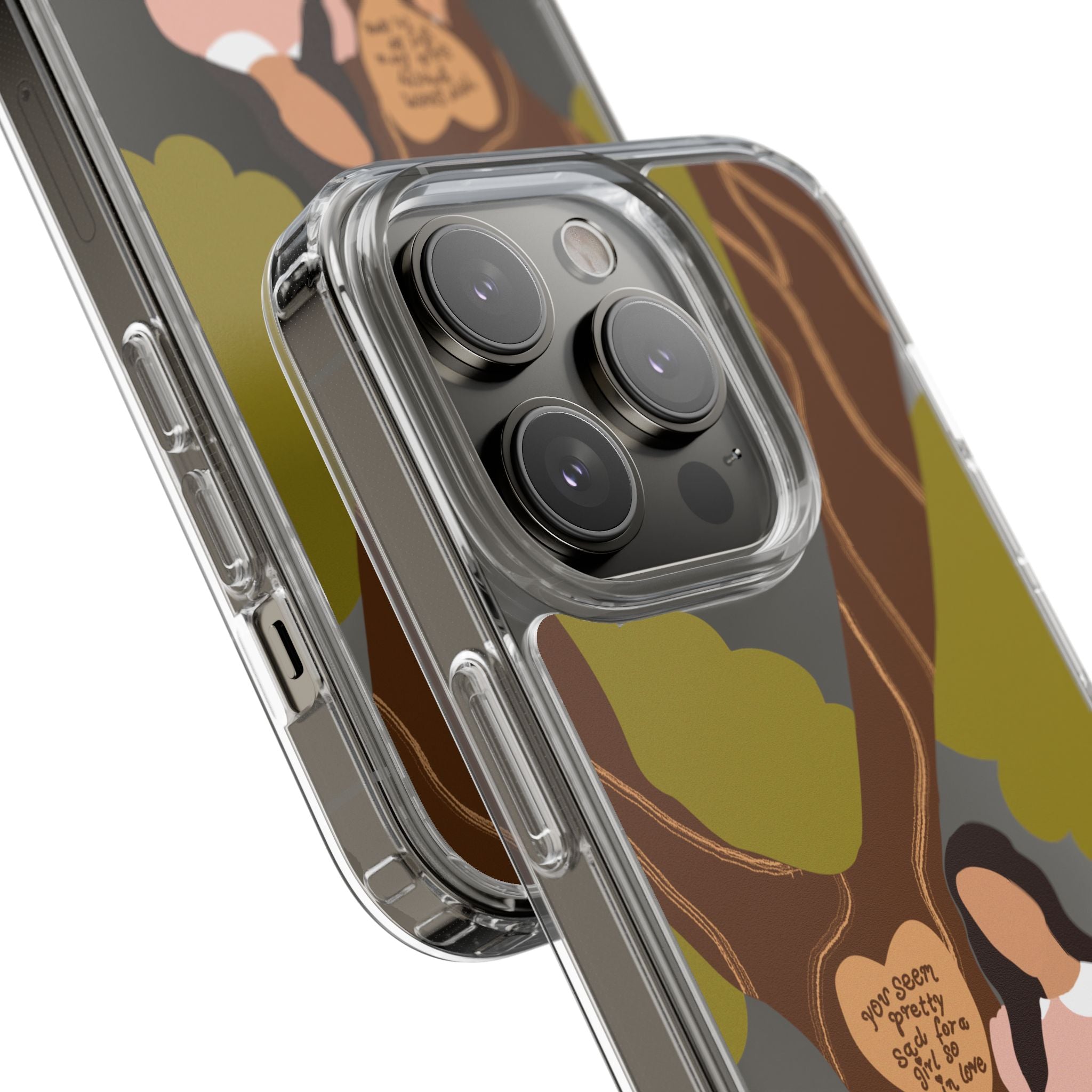 Olivia Rodrigo Girl So In Love-Inspired Transparent Phone Case (Design #3)