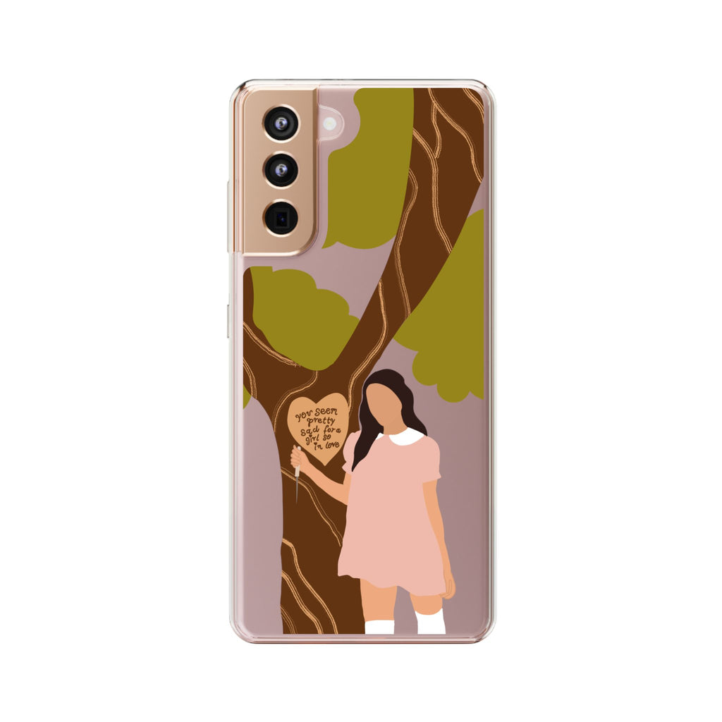 Olivia Rodrigo Girl So In Love-Inspired Transparent Phone Case (Design #3)