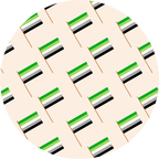 Aromantic Flag - Diabetes Overpatch - Diabetes For You