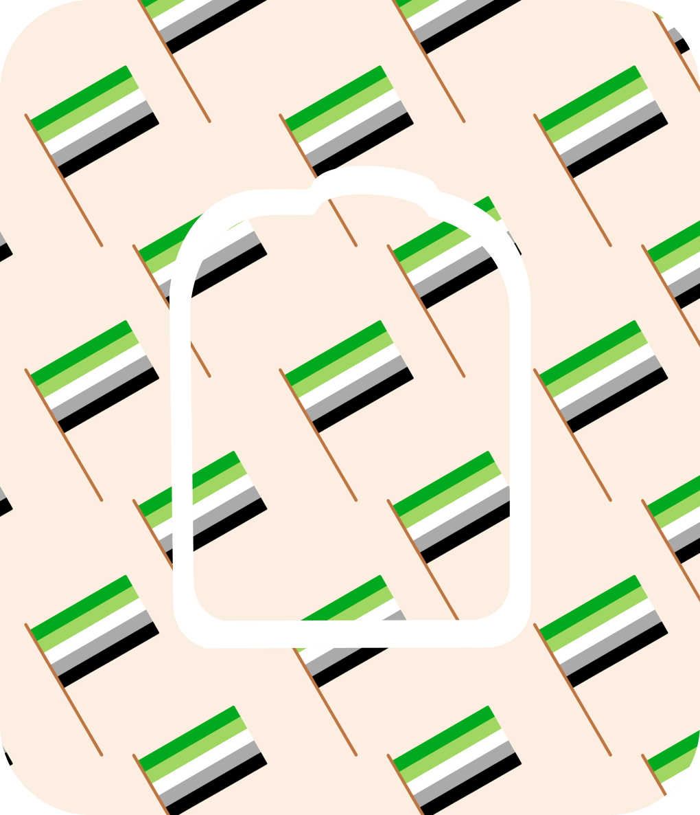 Aromantic Flag - Diabetes Overpatch - Diabetes For You