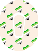 Aromantic Flag - Diabetes Overpatch - Diabetes For You