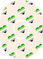 Aromantic Flag - Diabetes Overpatch - Diabetes For You