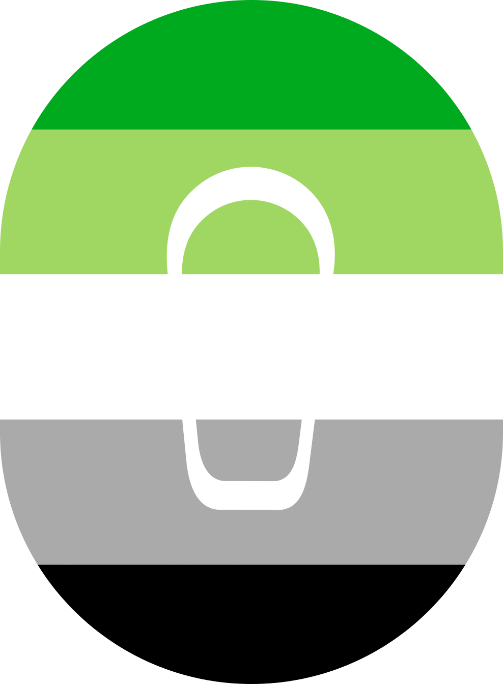 Aromantic Flag - Diabetes Overpatch - Diabetes For You