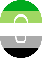 Aromantic Flag - Diabetes Overpatch - Diabetes For You
