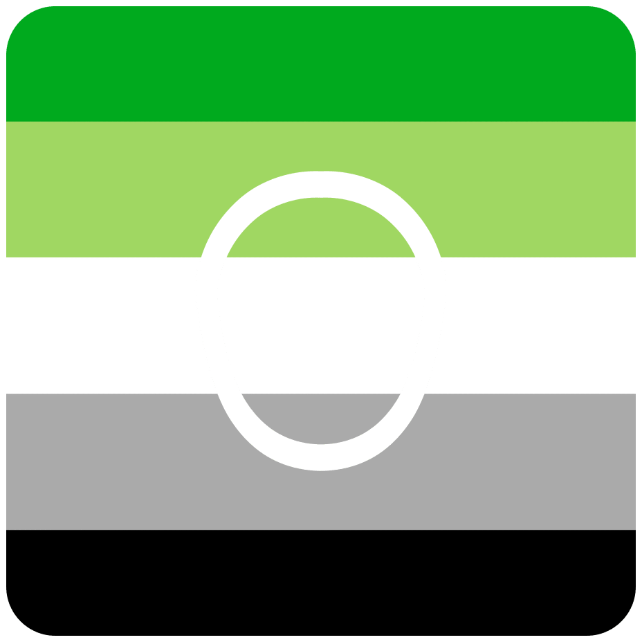 Aromantic Flag - Diabetes Overpatch - Diabetes For You