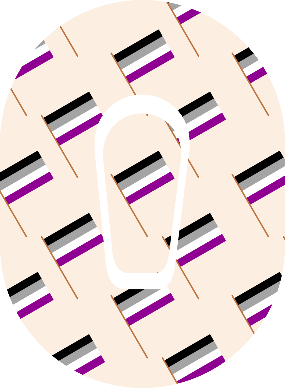 Asexual Flag - Diabetes Overpatch - Diabetes For You