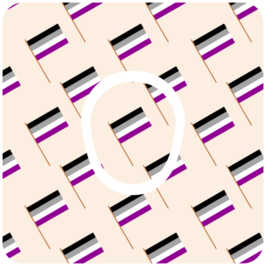 Asexual Flag - Diabetes Overpatch - Diabetes For You