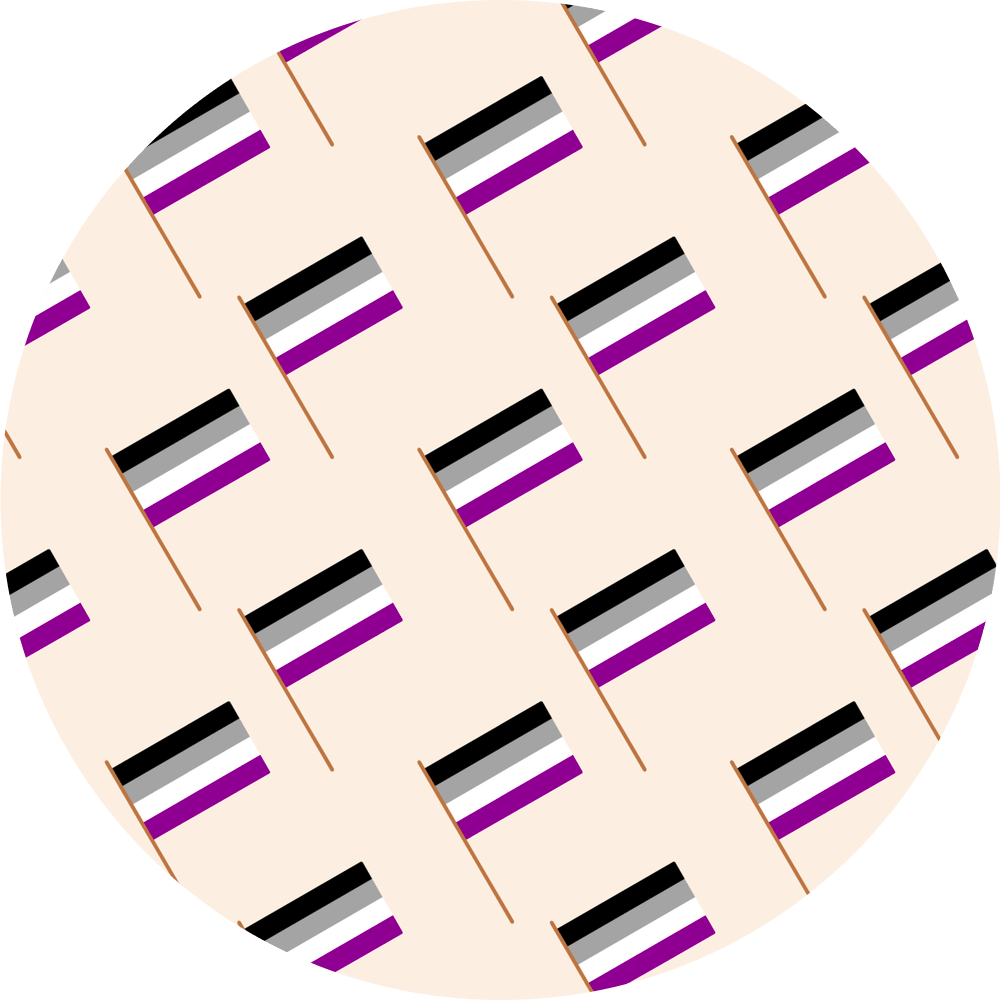 Asexual Flag - Diabetes Overpatch - Diabetes For You
