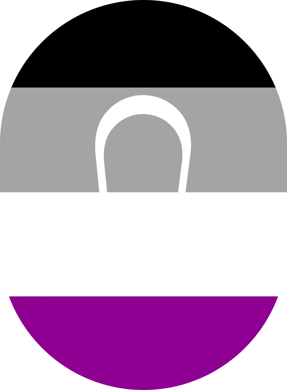 Asexual Flag - Diabetes Overpatch - Diabetes For You