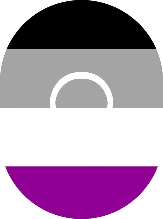 Asexual Flag - Diabetes Overpatch - Diabetes For You