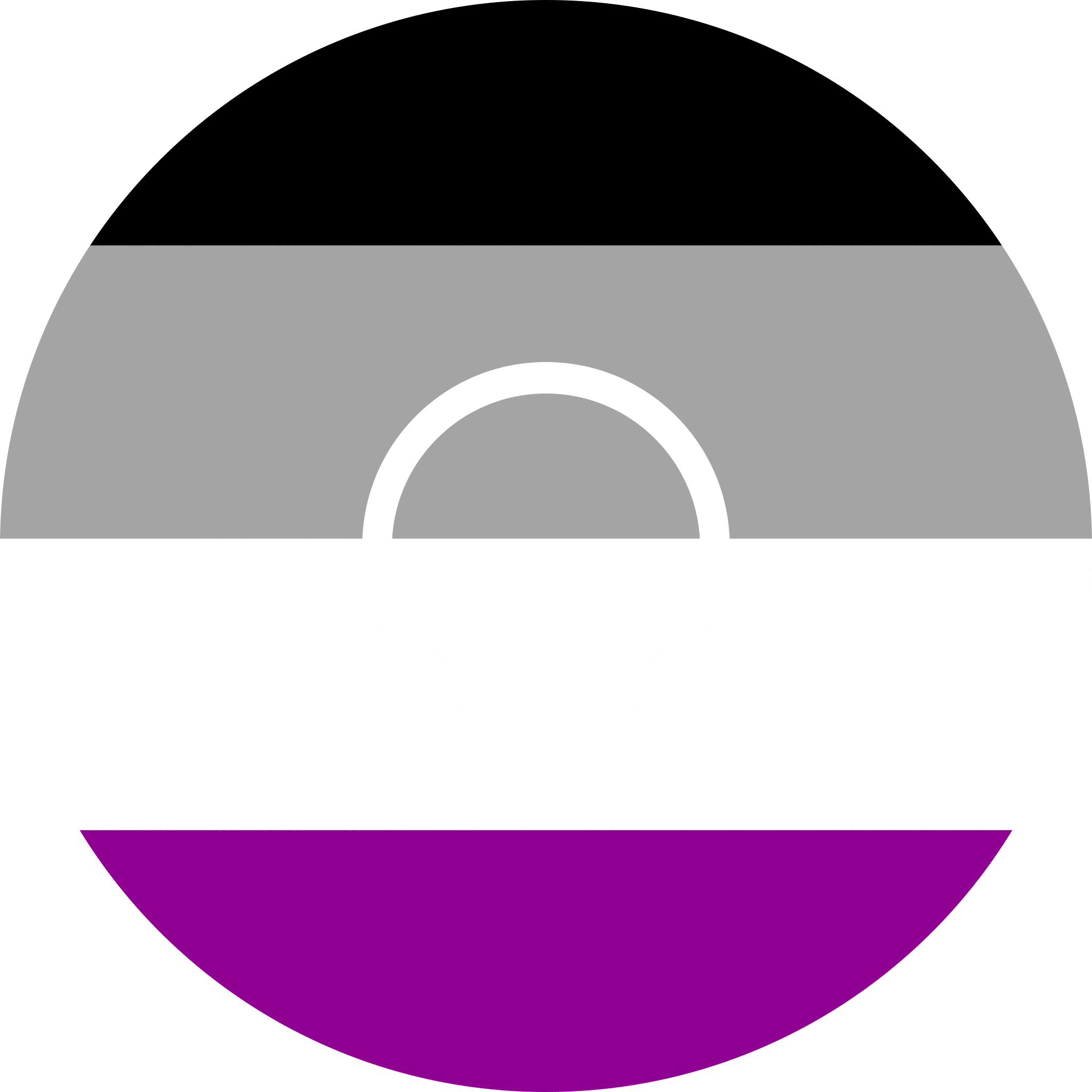 Asexual Flag - Diabetes Overpatch - Diabetes For You