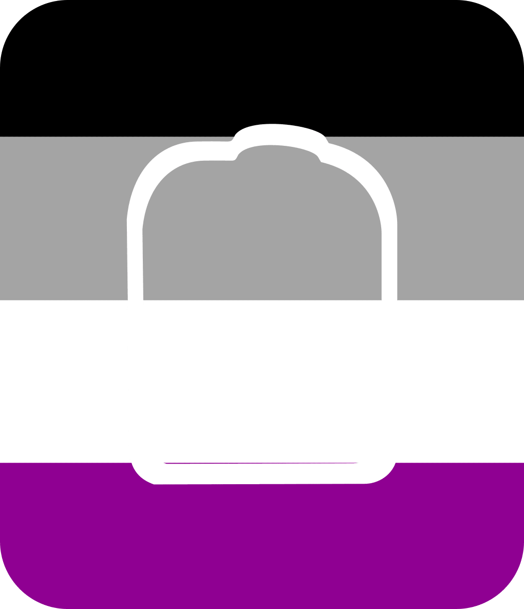 Asexual Flag - Diabetes Overpatch - Diabetes For You