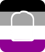 Asexual Flag - Diabetes Overpatch - Diabetes For You