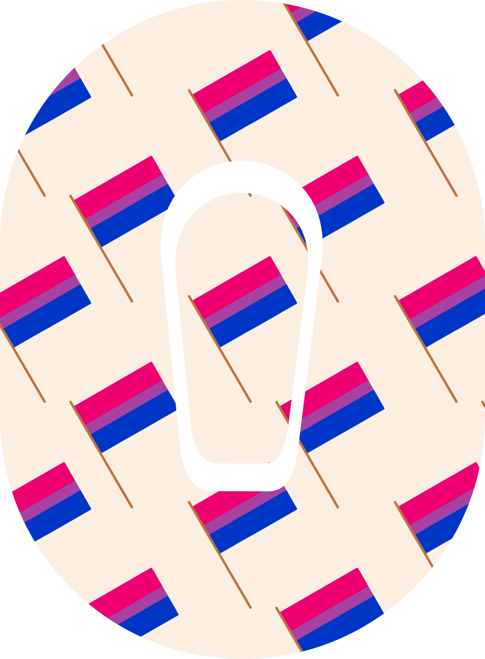Bisexual Flag - Diabetes Overpatch - Diabetes For You