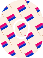 Bisexual Flag - Diabetes Overpatch - Diabetes For You