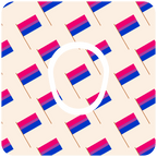 Bisexual Flag - Diabetes Overpatch - Diabetes For You