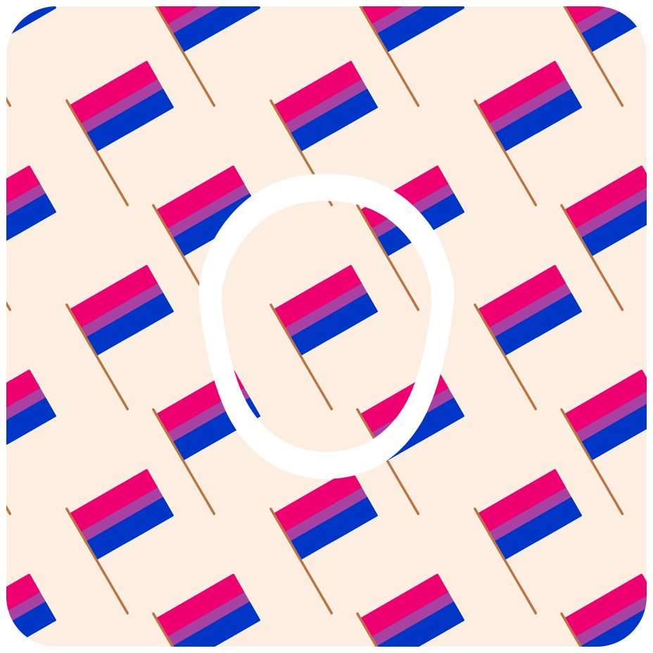 Bisexual Flag - Diabetes Overpatch - Diabetes For You