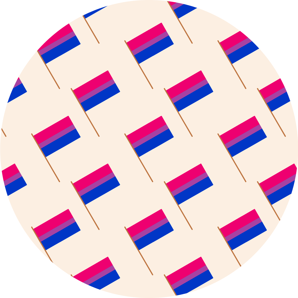 Bisexual Flag - Diabetes Overpatch - Diabetes For You