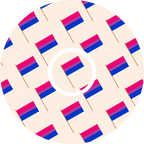 Bisexual Flag - Diabetes Overpatch - Diabetes For You