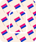 Bisexual Flag - Diabetes Overpatch - Diabetes For You