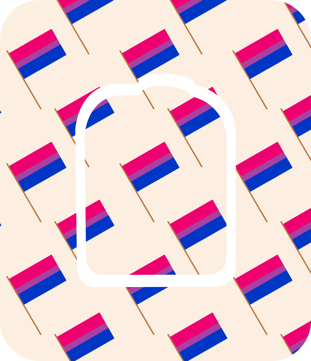 Bisexual Flag - Diabetes Overpatch - Diabetes For You