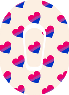 Bisexual Flag - Diabetes Overpatch - Diabetes For You
