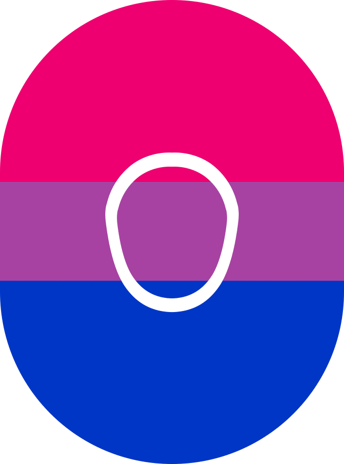 Bisexual Flag - Diabetes Overpatch - Diabetes For You