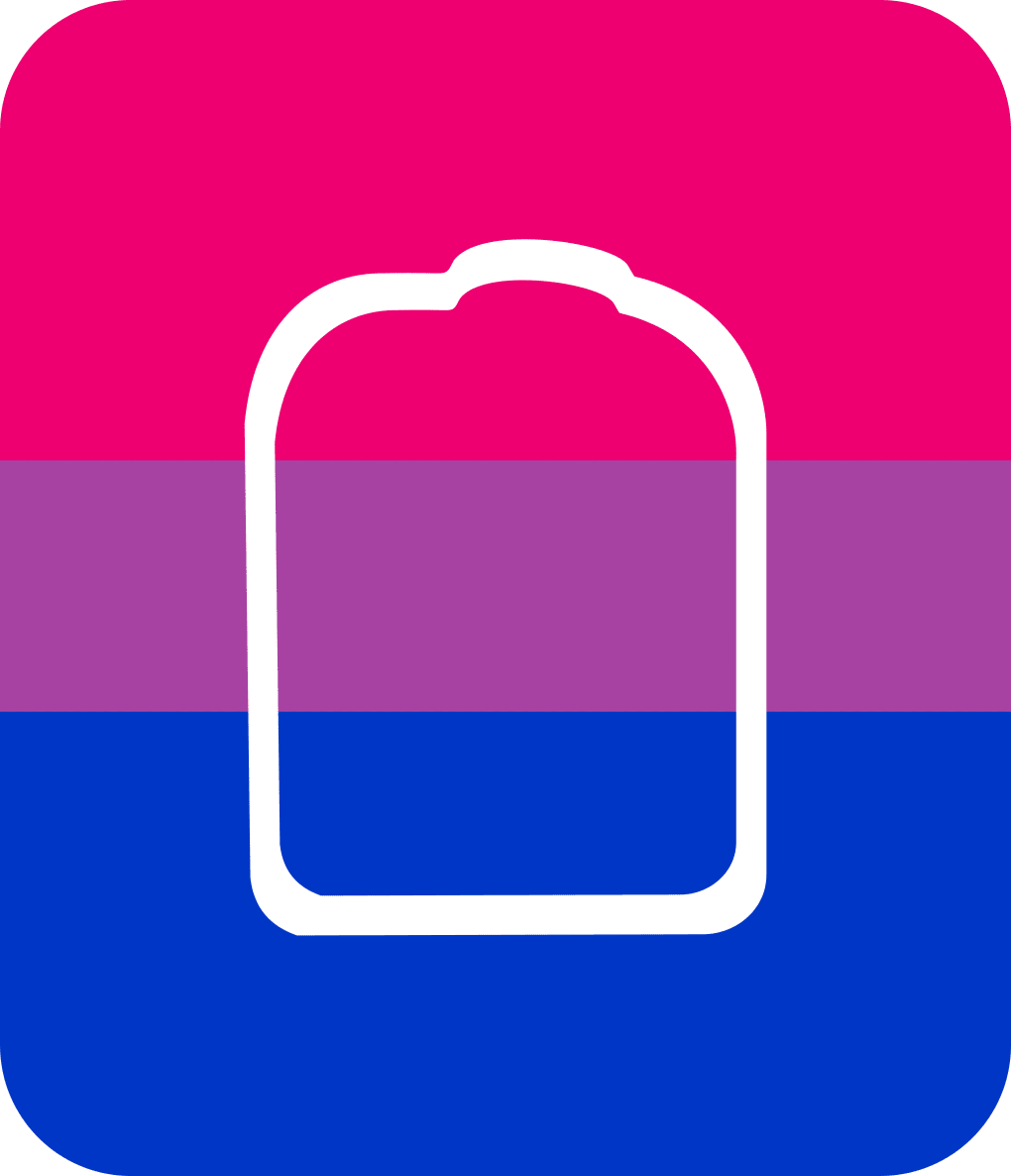 Bisexual Flag - Diabetes Overpatch - Diabetes For You