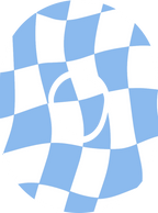 Blue Wavy Diabetes Overpatch for Dexcom G7/G6, Libre, and Omnipod