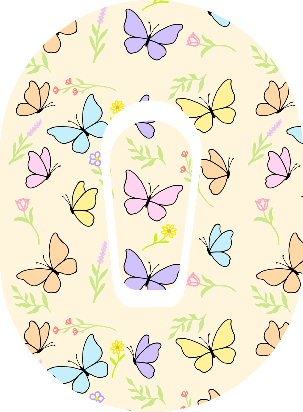 Fields Of Butterflies - Diabetes Overpatch