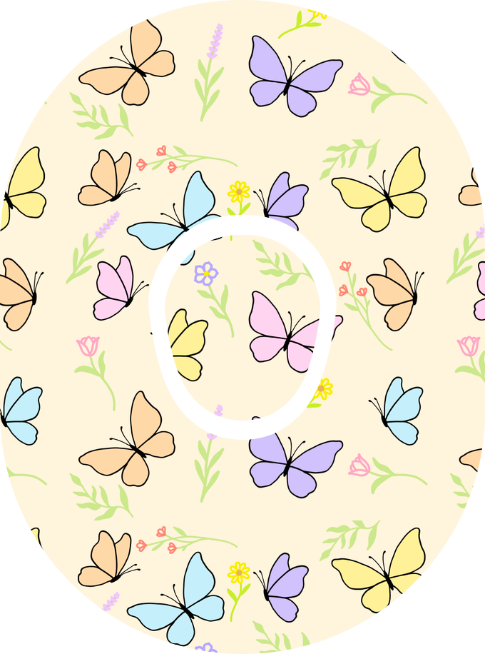 Fields Of Butterflies - Diabetes Overpatch