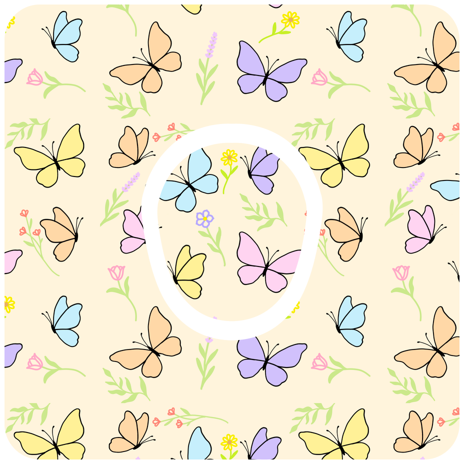 Fields Of Butterflies - Diabetes Overpatch