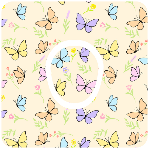 Fields Of Butterflies - Diabetes Overpatch - Diabetes For You