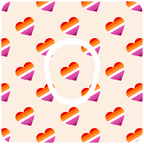 Lesbian Flag - Diabetes Overpatch - Diabetes For You
