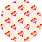 Lesbian Flag - Diabetes Overpatch - Diabetes For You