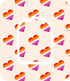 Lesbian Flag - Diabetes Overpatch - Diabetes For You