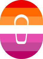 Lesbian Flag - Diabetes Overpatch - Diabetes For You
